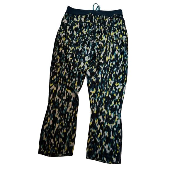 EUC Nike colorful capris red pink colorful sz S activewear yoga gym workout - Picture 6 of 6